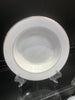 Soup bowl - gold rimmed