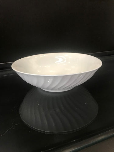 Small Bowl - White Swirl