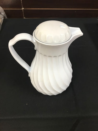 Insulated Pitcher - White Swirl