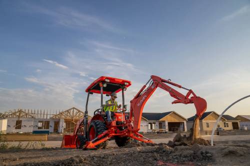 Tractor Loader Backhoe Kubota B26